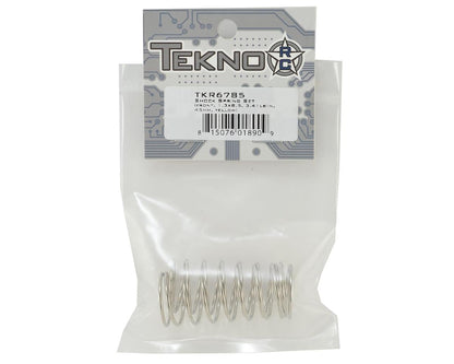 Tekno RC 45mm Front Shock Spring Set (Yellow - 3.41lb/in) (1.3x8.5)
