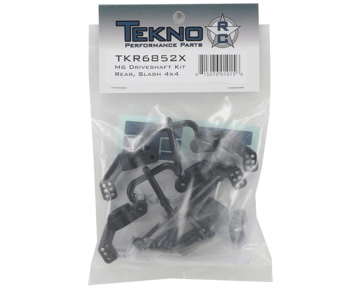 Tekno RC M6 Driveshaft & Hub Carrier Set (Rear, 6mm)