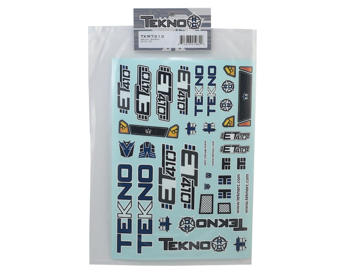 Tekno RC ET410 Decal Sheet