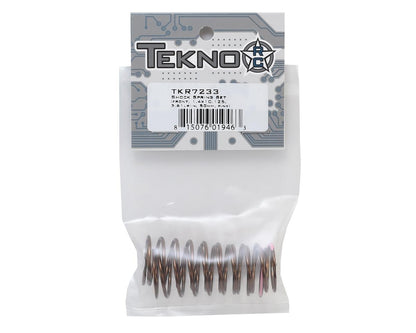 Tekno RC 50mm Front Shock Spring Set (Pink - 3.61lb/in) (1.4x10.125)