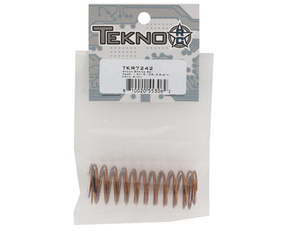 Tekno RC 63mm Rear Shock Spring Set (1.3x12.125mm) (Black - 2.2lb/in)