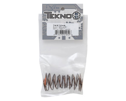 Tekno RC 63mm Rear Shock Spring Set (1.3x9.375) (Orange - 3.01lb/in)
