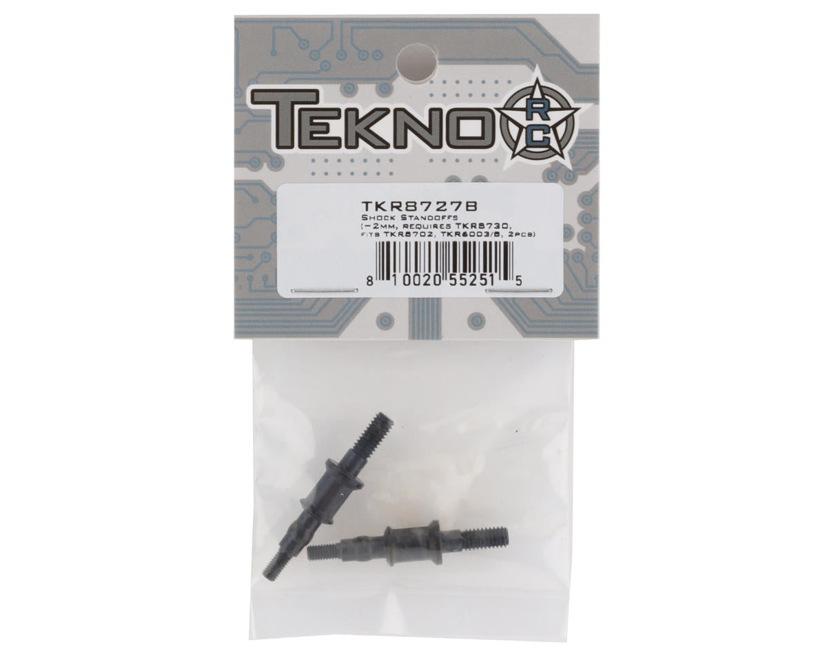 Tekno RC +2mm Shock Standoffs (2) (Requires TKR8730) (NB48/EB48 2.1)