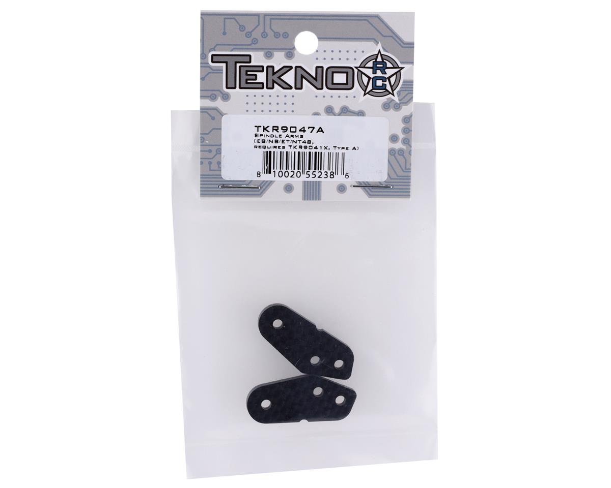 Tekno RC EB/NB/ET/NT48 Carbon Fiber Spindle Arms (Type A) (2)