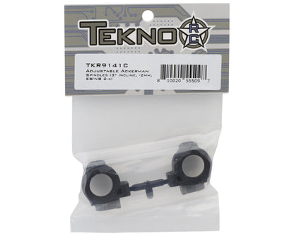 Tekno RC EB48/ET48 2.2 Adjustable Ackerman Spindles (2)