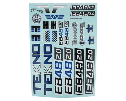 Tekno RC EB48 2.0 Decal Sheet