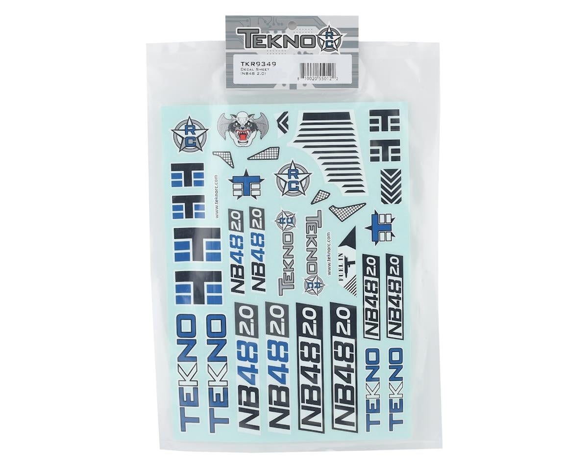 Tekno RC NB48 2.0 Decal Sheet