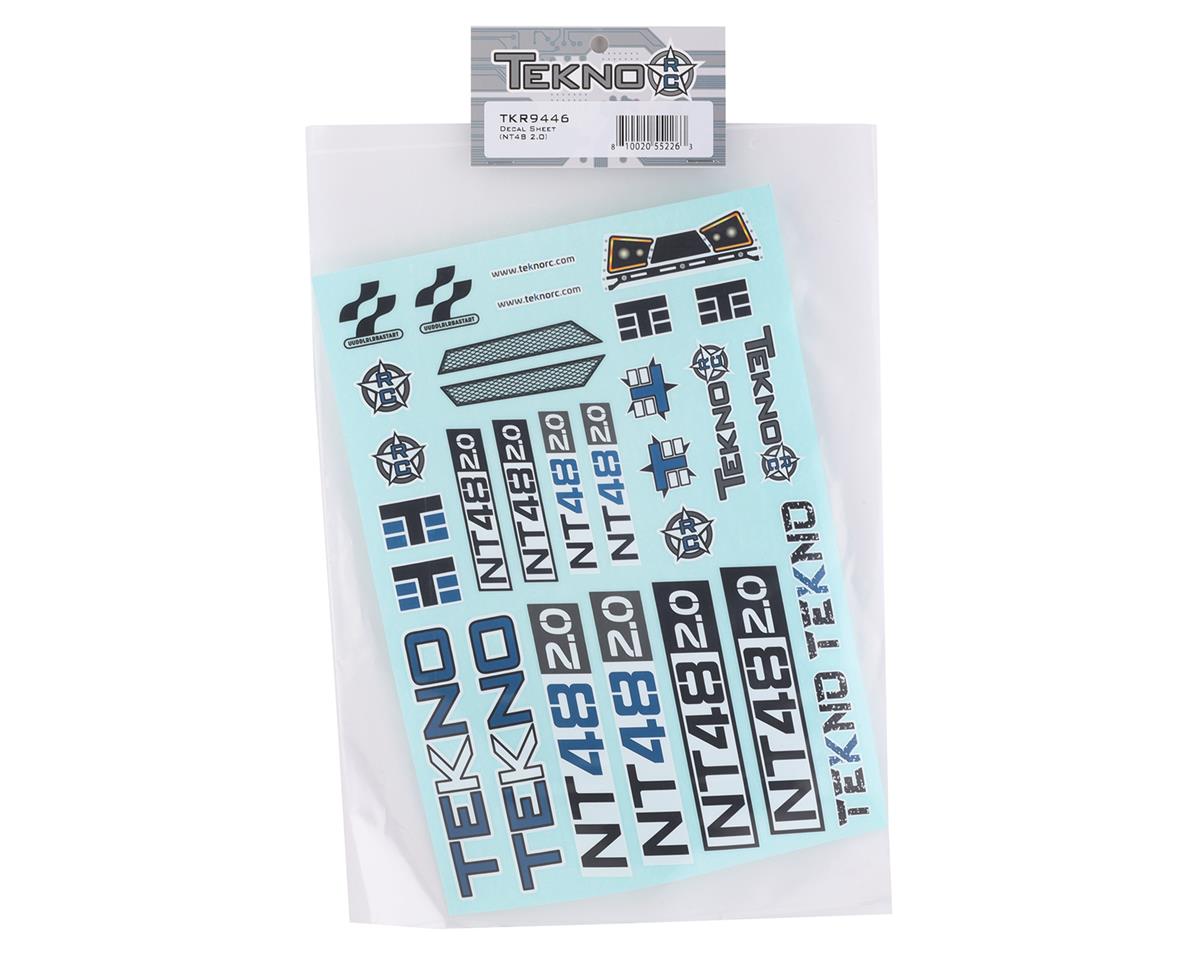 Tekno RC NT48 2.0 Decal Sheet