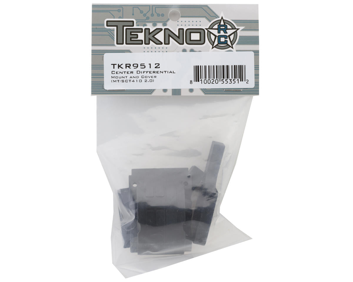 Tekno RC SCT410 2.0 Center Differential Mount & Cover