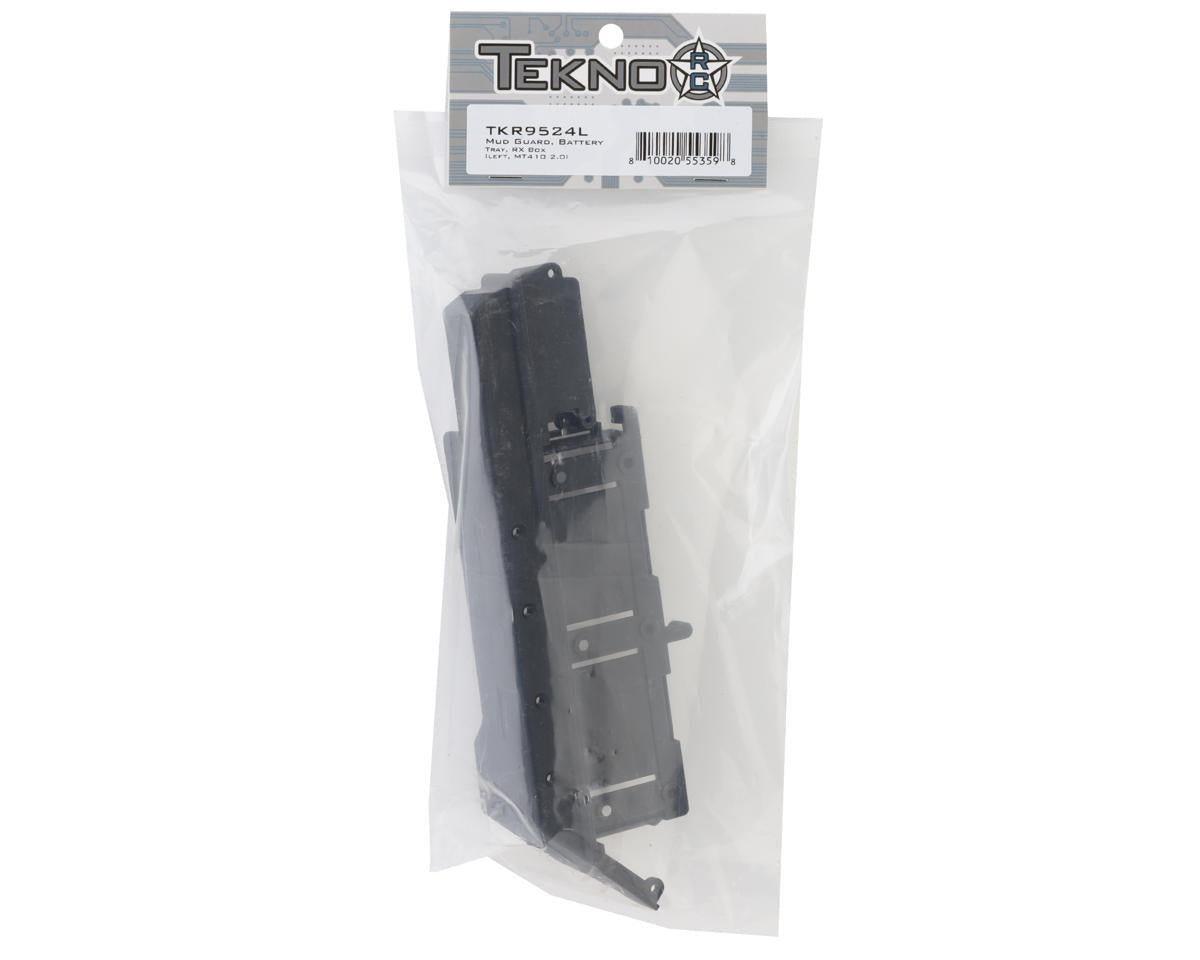 Tekno RC MT410 2.0 Left Mud Guard/Battery Tray & RX Box