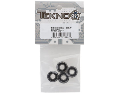 Tekno RC 6x13x5mm Flanged Bearings (4)