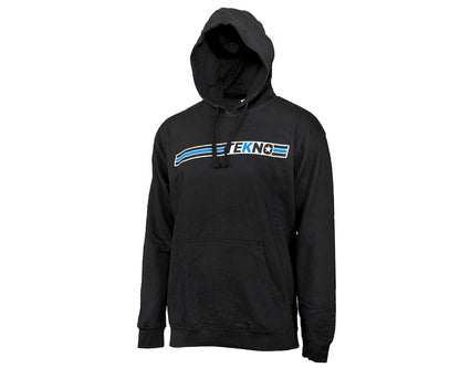 Tekno RC Horizontal "Stripe" Pullover Hoodie Sweatshirt (Black) (M)