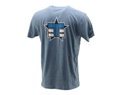 Tekno RC Classic "T-Logo" T-Shirt (Blue Heather) (XL)