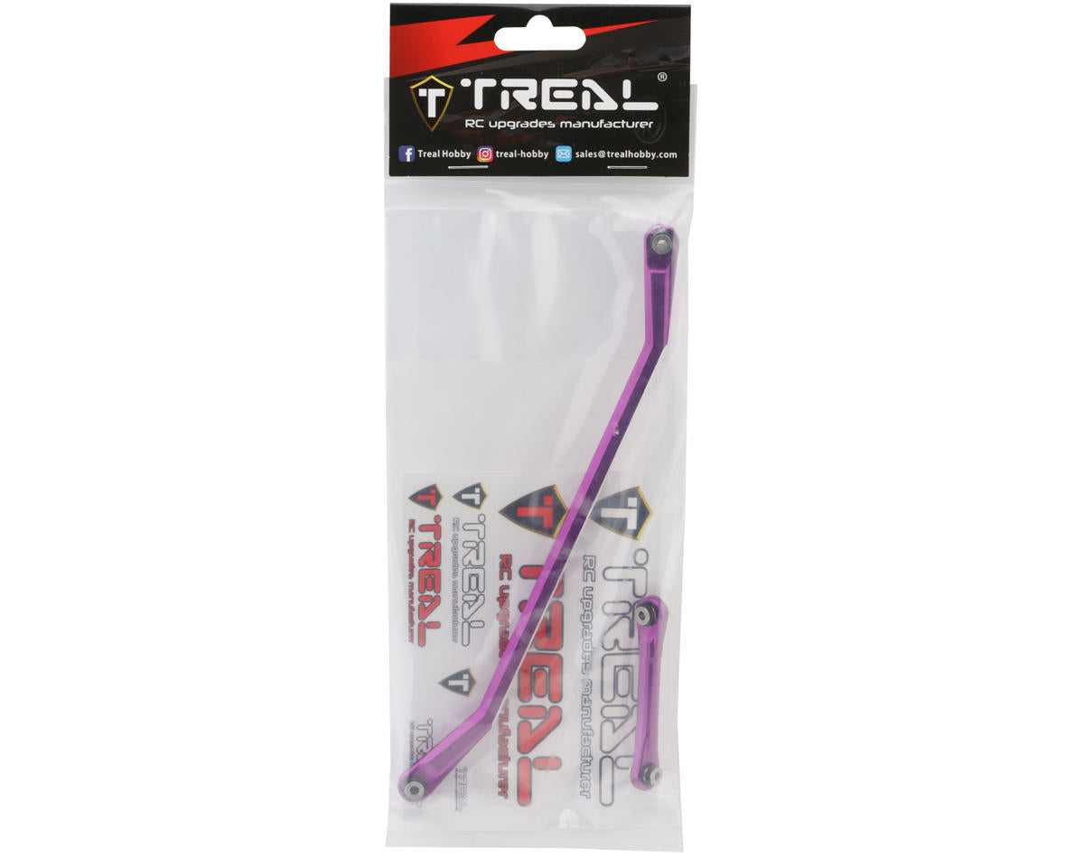 Treal Hobby Axial AXP8 Gilamon 7075 CNC-Machined Aluminum Steering Link Set