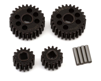 Treal Hobby Axial AXP8 Gilamon Steel Overdrive Portal Gear Set (15T/26T)