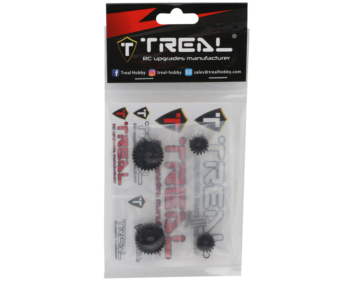 Treal Hobby Axial AXP8 Gilamon Steel Overdrive Portal Gear Set (15T/26T)