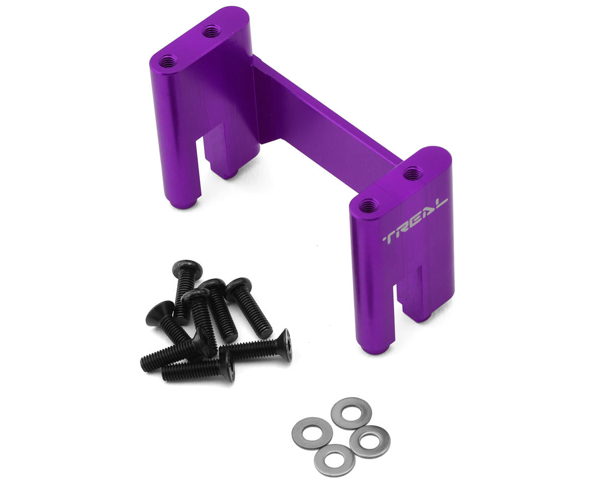 Treal Hobby Axial AXP8 Gilamon 7075 CNC-Machined Aluminum Servo Mount
