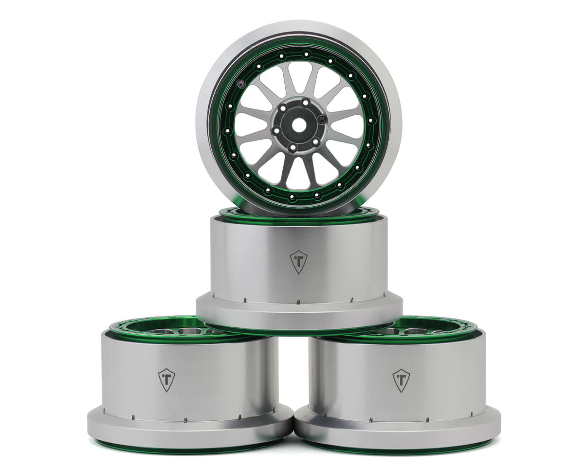 Treal Hobby Aluminum Beadlock Monster Truck Wheels for Traxxas® Mini Maxx®