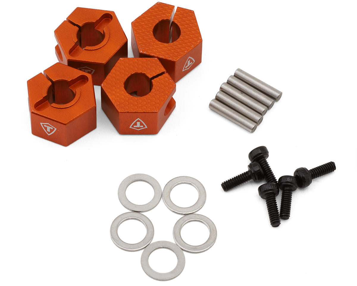 Treal Hobby Aluminum Clamping Wheel Hex Hubs for Traxxas® Mini Maxx/Mini XRT®