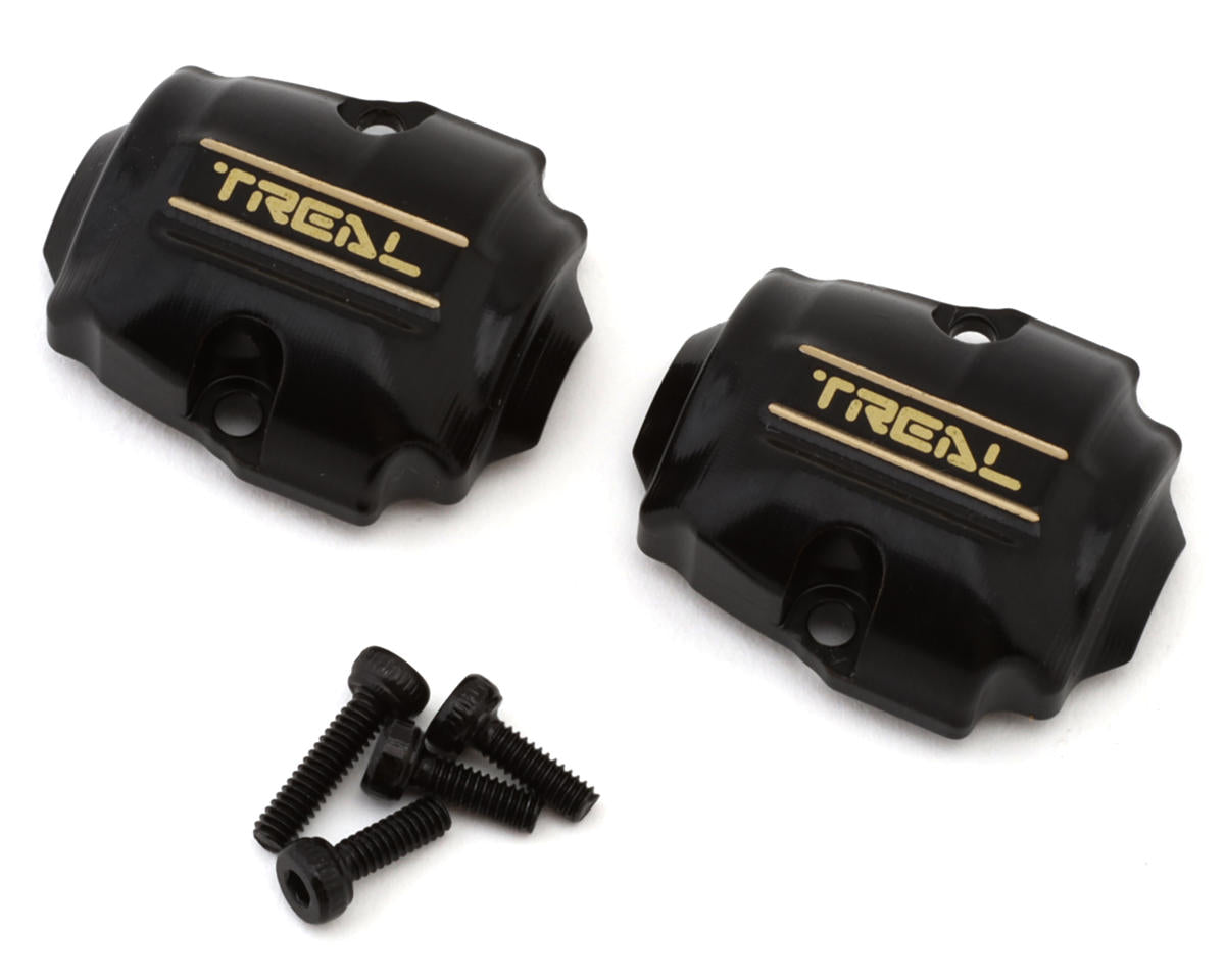 Treal Hobby Redcat Ascent-18 Front & Rear Brass Differential Covers