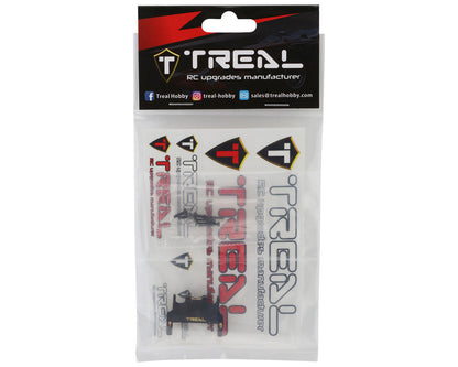 Treal Hobby Axial AX24 Brass Servo Mount (Black) (10g) (EcoPower/Emax)