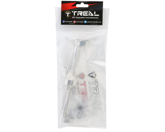 Treal Hobby Axial Capra CNC Aluminum One Piece Rear Axle Housing (Silver)