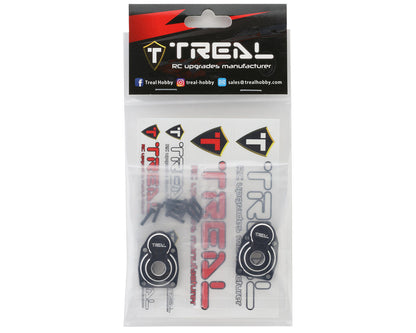 Treal Hobby Axial Capra CNC Aluminum Outer Portal Covers (Black)