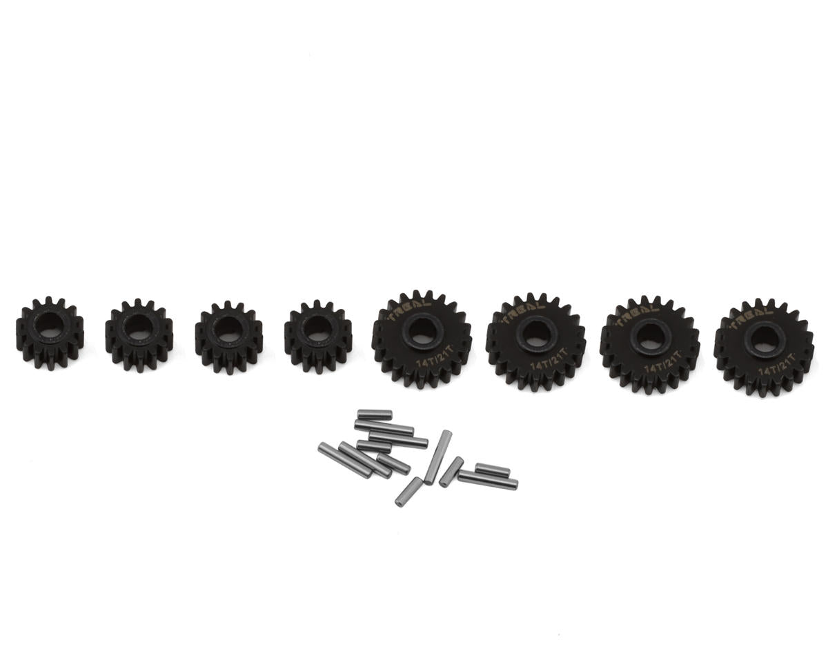 Treal Hobby FCX24 Hardened Steel Portal Drive Gears (14T/21T)