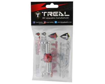 Treal Hobby FCX24 Aluminum Rear Portal Axle Housing (Silver)