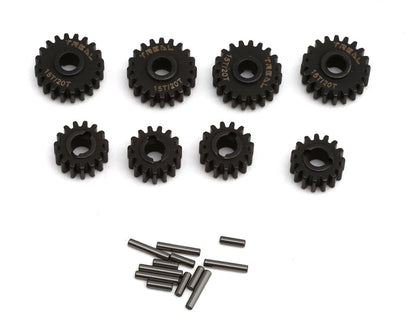 Treal Hobby FCX24 Overdrive Hardened Steel Portal Gear Set (15T/20T)