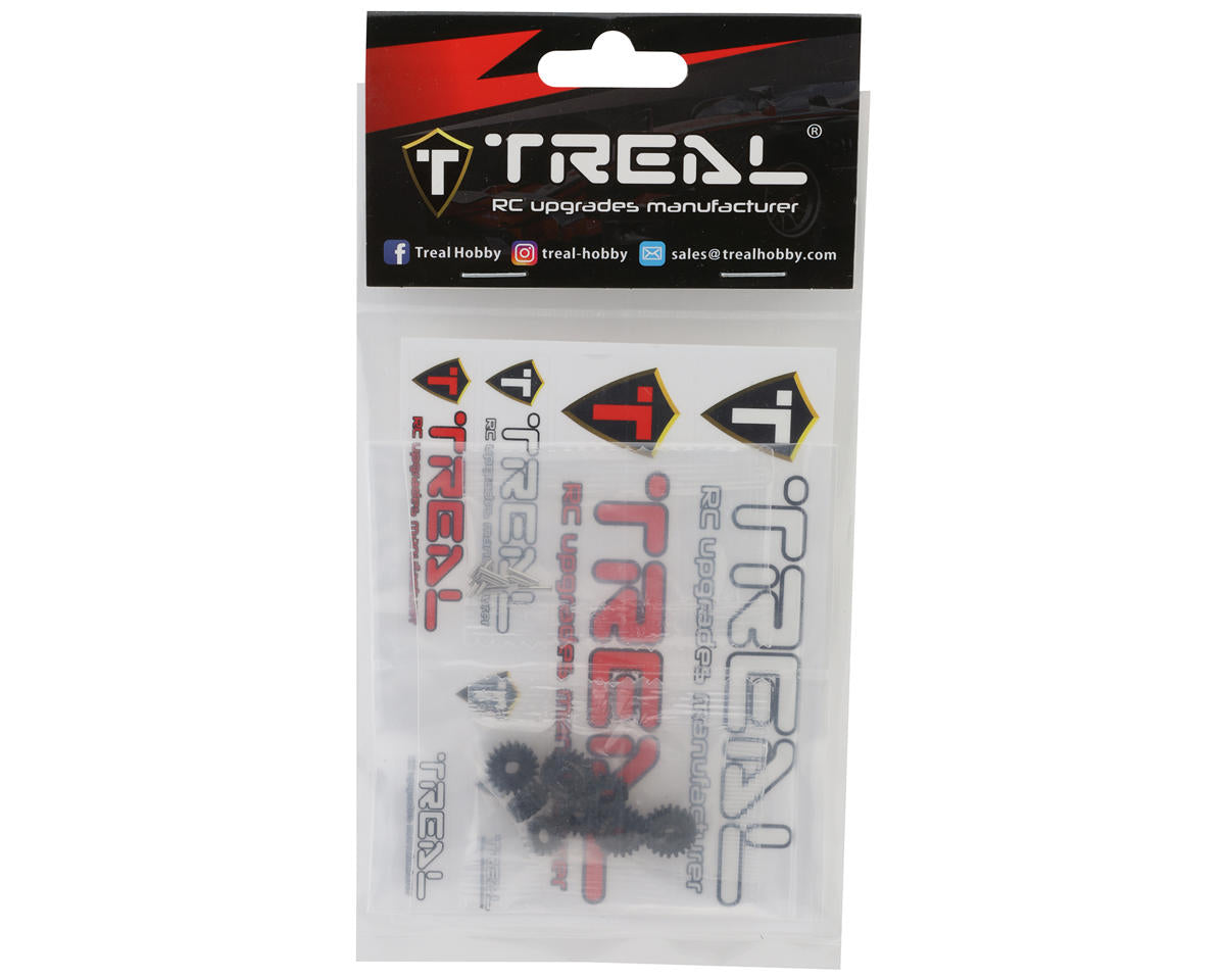 Treal Hobby FCX24 Overdrive Hardened Steel Portal Gear Set (15T/20T)