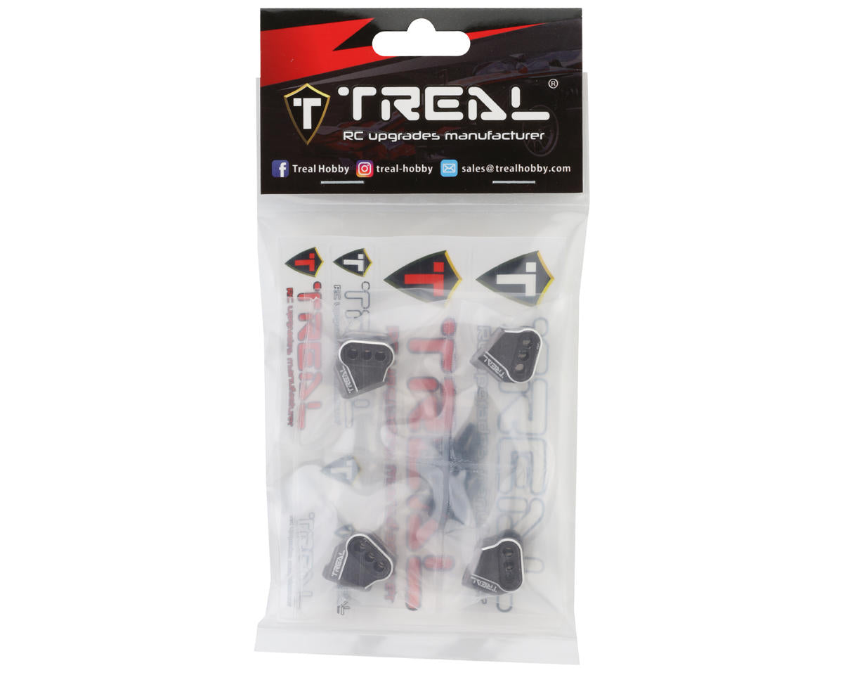 Treal Hobby Redcat Ascent/Gen9 Aluminum Lower Link Mounts (Titanium) (4)