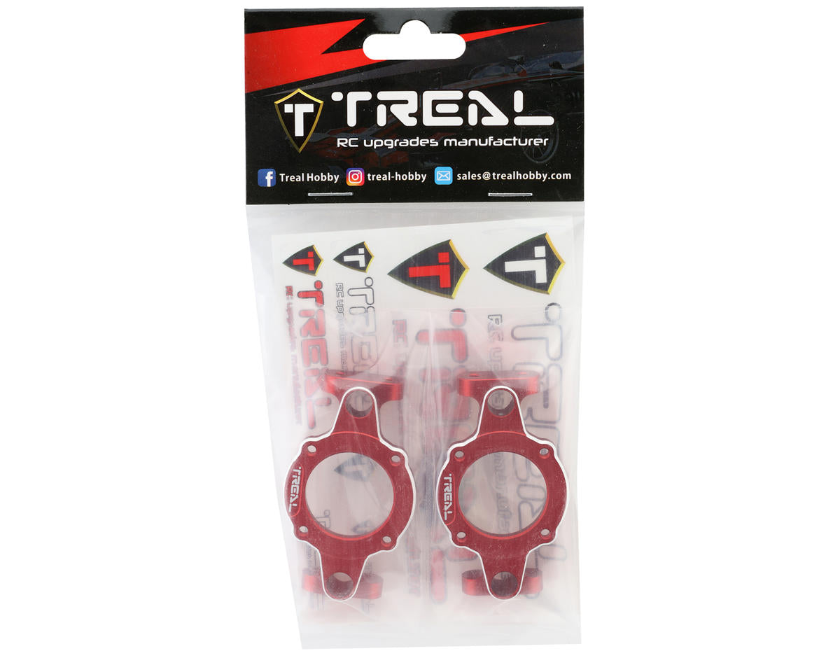Treal Hobby Redcat Gen9 Aluminum Body Mount Brackets (Red) (2)