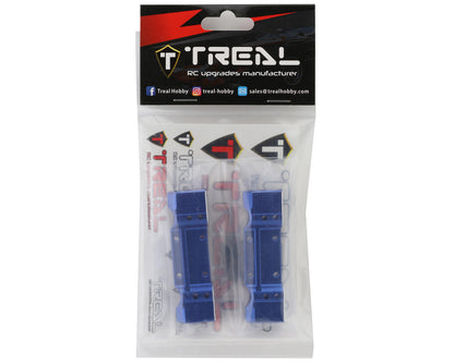 Treal Hobby Redcat Gen9 Aluminum Bumper Mounts (Blue) (2)