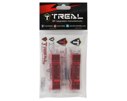 Treal Hobby Redcat Gen9 Aluminum Bumper Mounts (Red) (2)