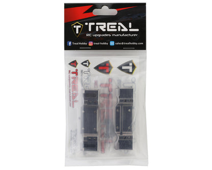 Treal Hobby Redcat Gen9 Aluminum Bumper Mounts (Titanium) (2)