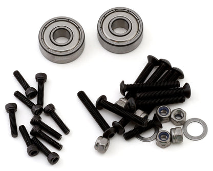Treal Hobby Losi LMT CNC-Machined Aluminum Rear Axle Housing (Silver)