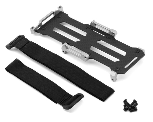 Treal Hobby Losi® LMT 2.0 LCG Carbon Fiber & Aluminum Battery Tray Set