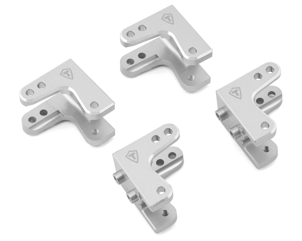 Treal Hobby Losi LMT Aluminum Shock Mount Set (4) (Silver)