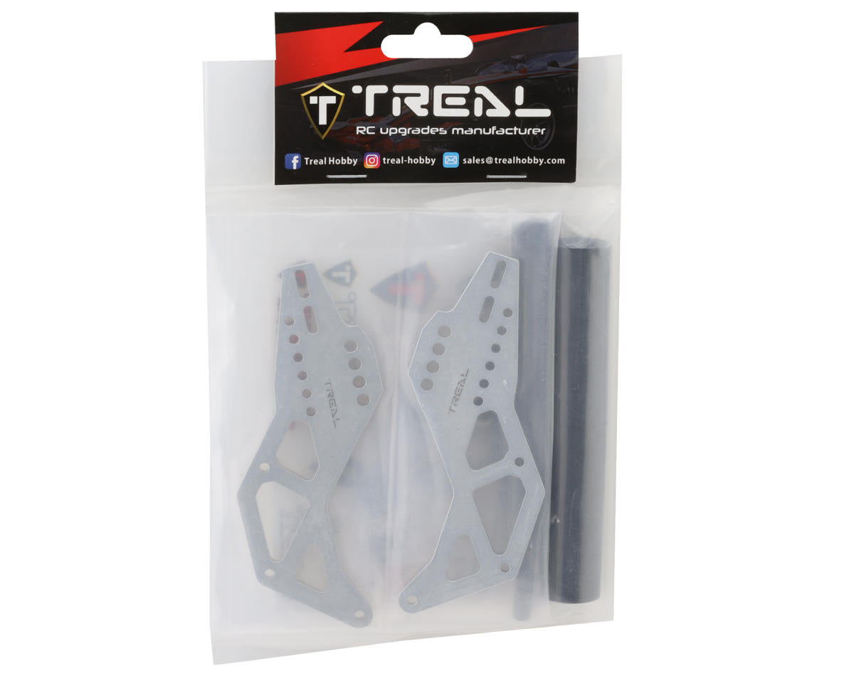 Treal Hobby Losi® LMT™ Aluminum Adjustable STD Wheelie Bar (Silver)