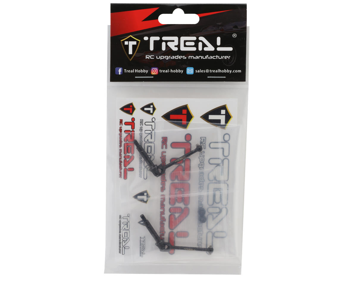 Treal Hobby Losi® Mini LMT Hardened Steel Front Universal CVD Driveshaft Set