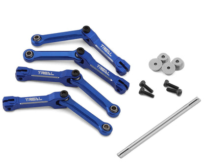 Treal Hobby Losi Mini LMT Aluminum Sway Bars & Torsional Set (Blue)