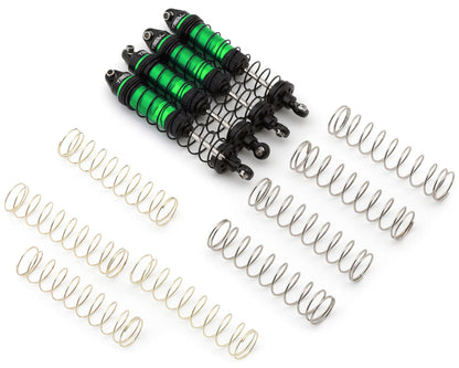 Treal Hobby Losi® Mini LMT 6061 Aluminum Threaded Shock Set (Green) (4)