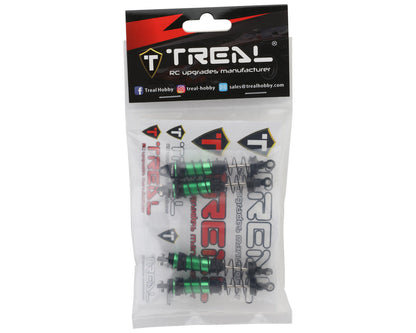 Treal Hobby Losi® Mini LMT 6061 Aluminum Threaded Shock Set (Green) (4)