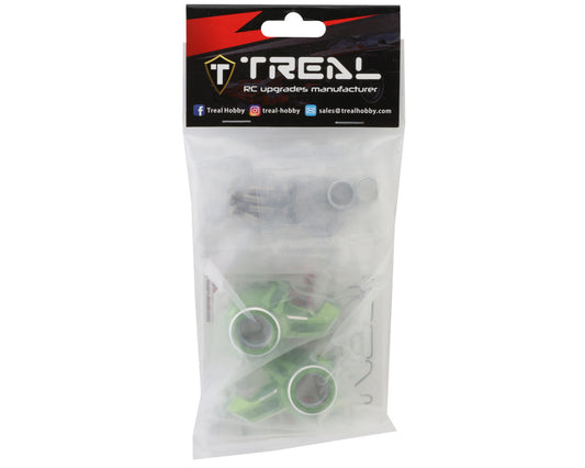 Treal Hobby Front Steering Knuckles for Traxxas Maxx (Green) (2)