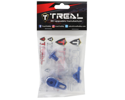 Treal Hobby Losi Promoto MX CNC Aluminum Clamping Servo Saver (25T/23T) (Blue)