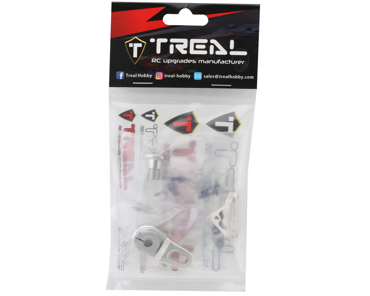 Treal Hobby Losi Promoto MX CNC Aluminum Clamping Servo Saver (25T/23T) (Silver)