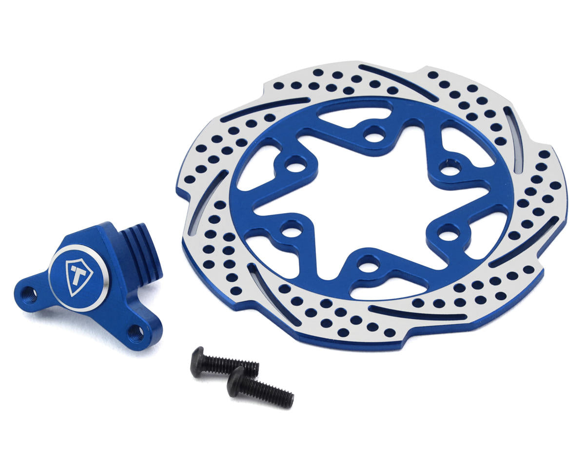 Treal Hobby Promoto MX Aluminum Rear Brake Disc Caliper (Blue)