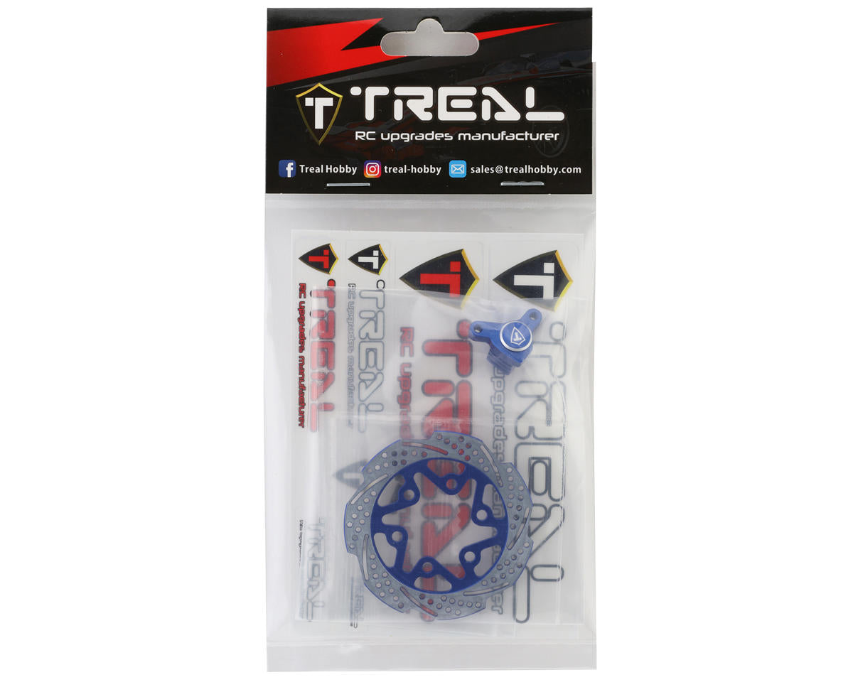Treal Hobby Promoto MX Aluminum Rear Brake Disc Caliper (Blue)
