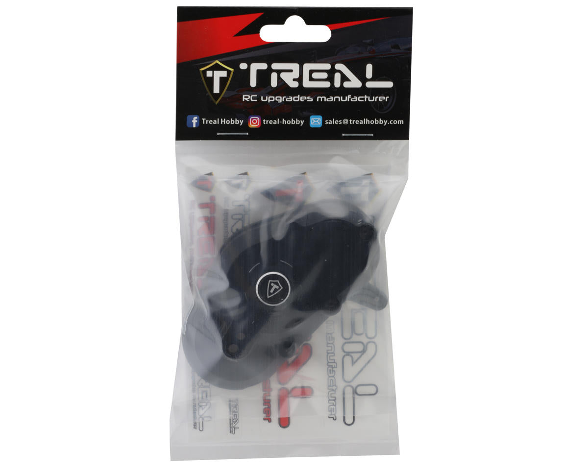Treal Hobby Losi Promoto MX CNC Aluminum Transmission Case (Black)